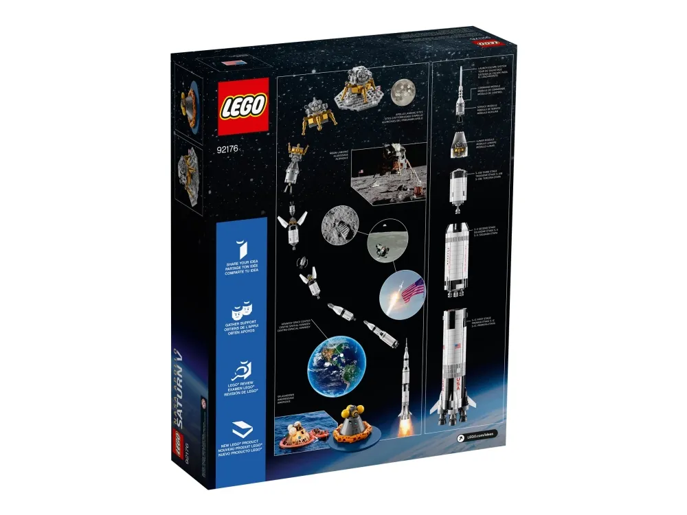 LEGO Ideas 92176 NASA Apollo Saturn V