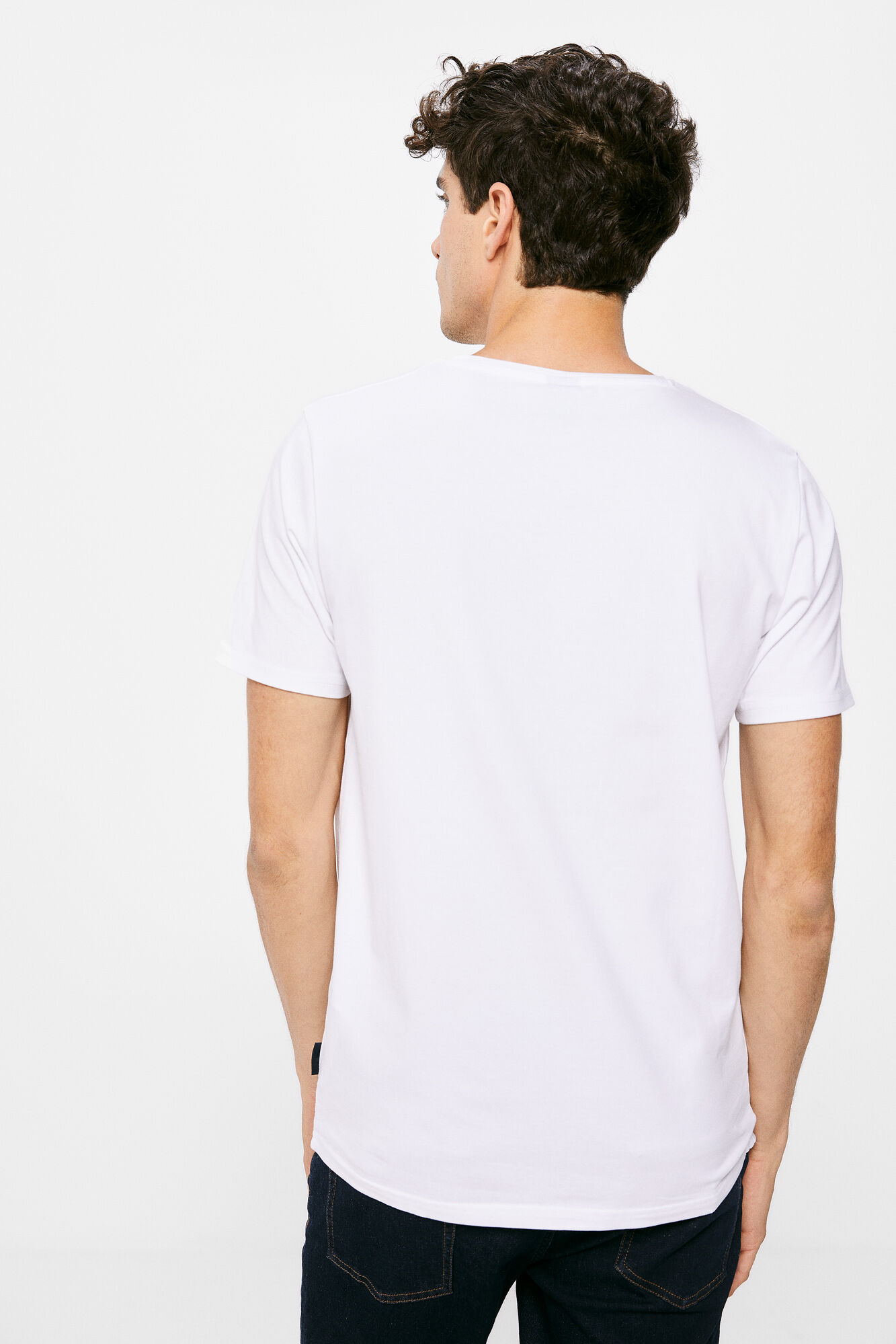 Camiseta básica - branca