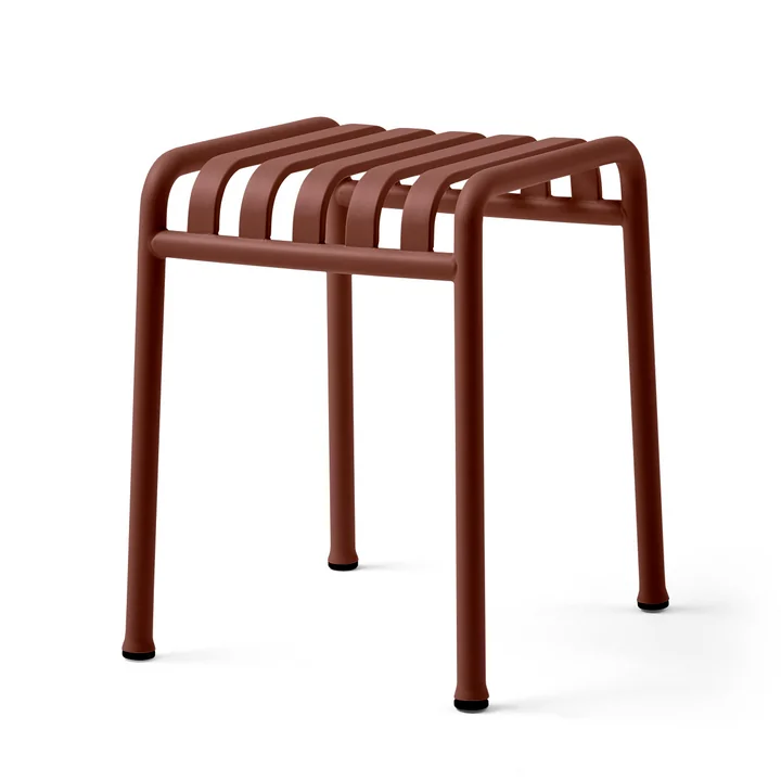 HAY - Palissade Hocker, iron red