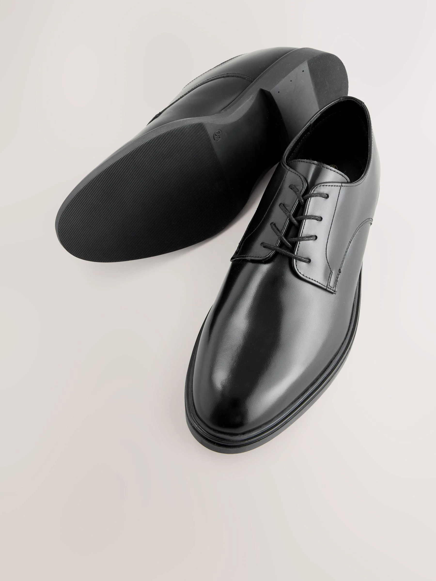 Zwart - Derby schoenen