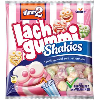 Storck Nimm2 Lachgummi Shakies 225g MHD:30.5.25