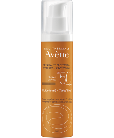 Avène Solar Fluido Com Cor 50+ 50ml