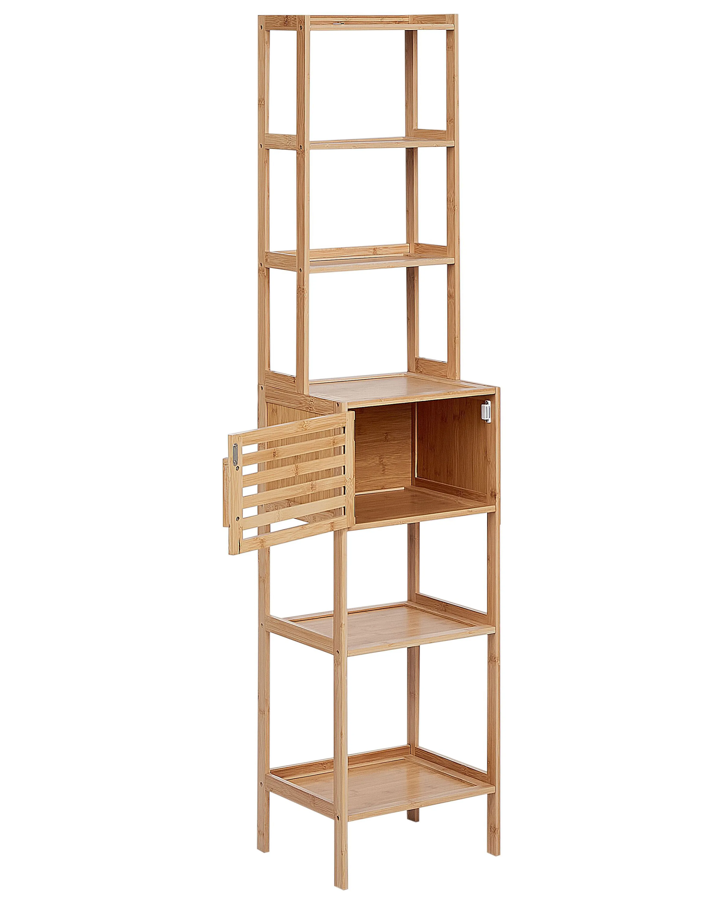 Badkamerkast bamboo lichthout LEHI