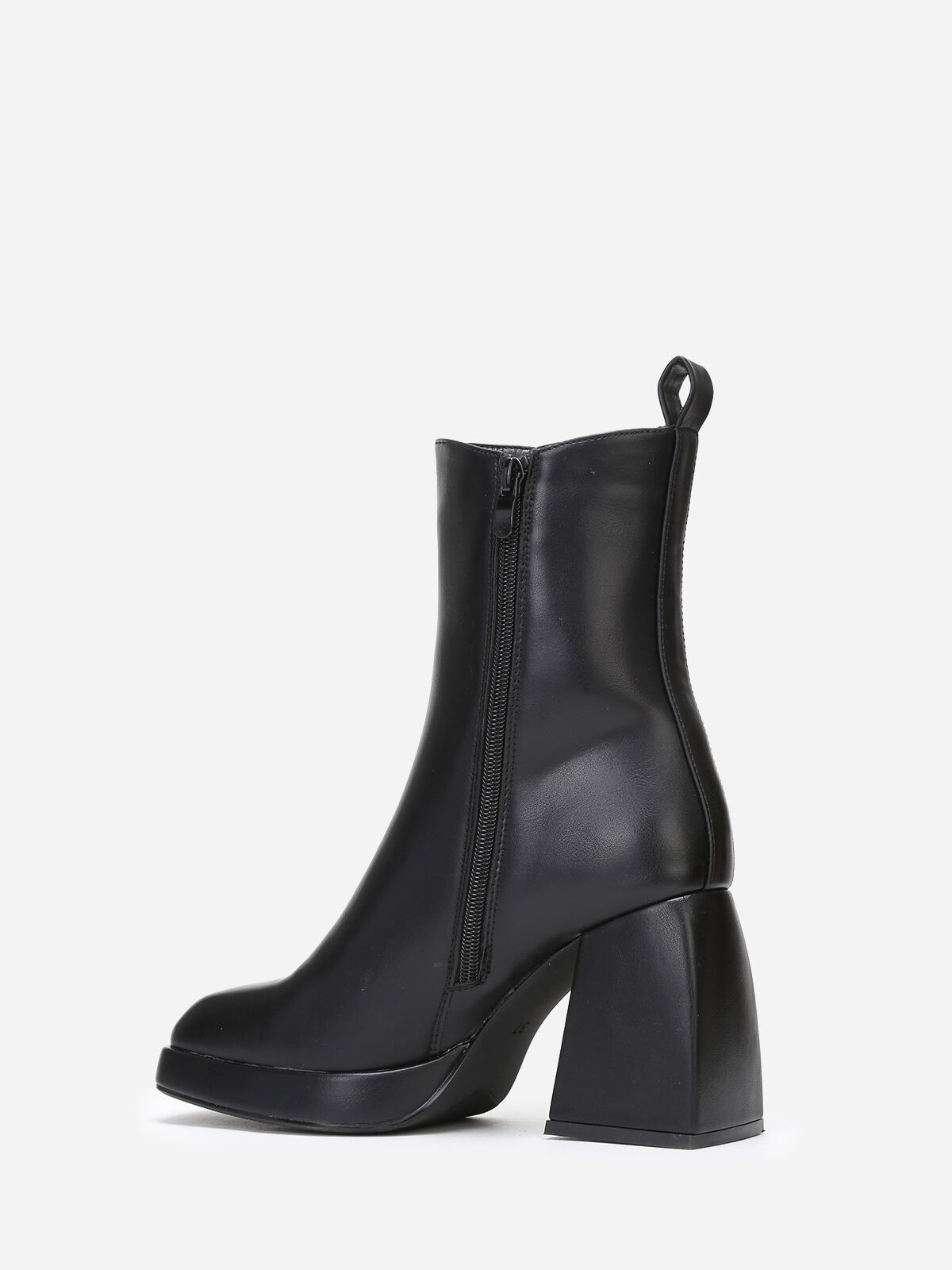 Bottines chelsea à plateforme- Noir