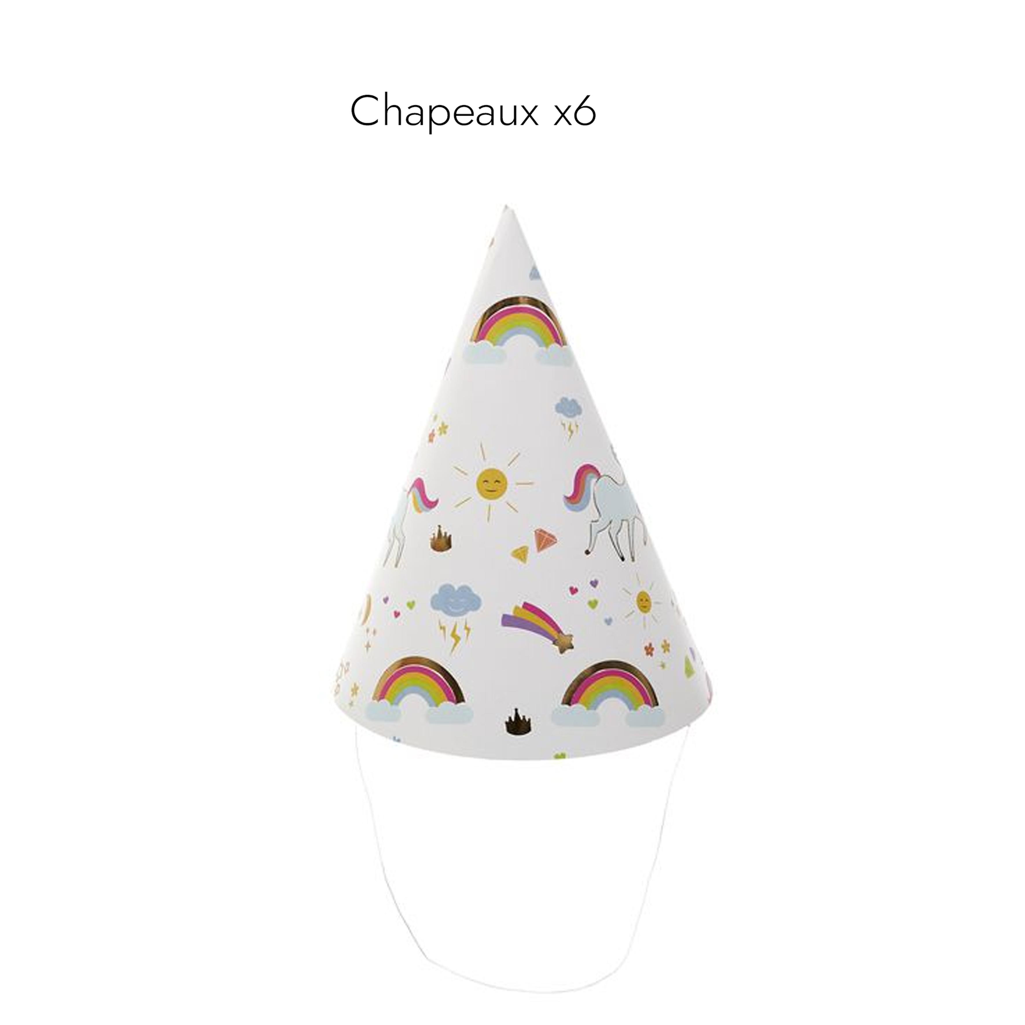 BOITE ANNIVERSAIRE LICORNE 53 PIECES
