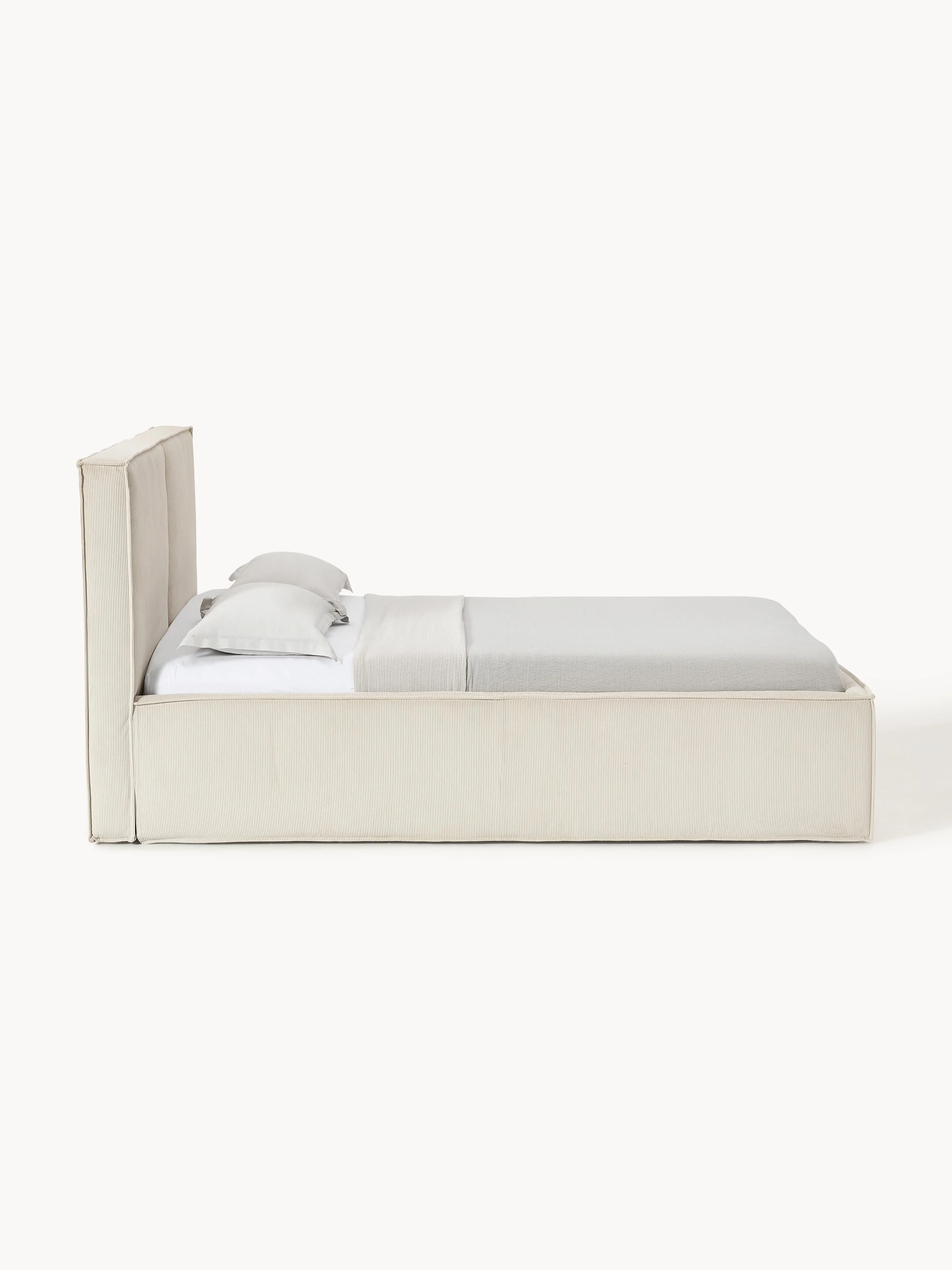 Corduroy gestoffeerd bed Dream