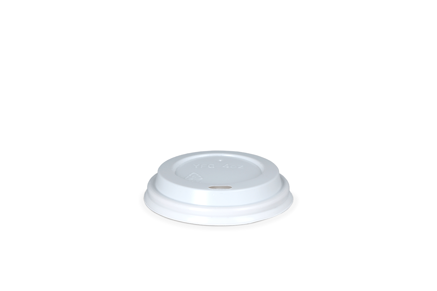 Koffiebeker deksels wit Ø63mm