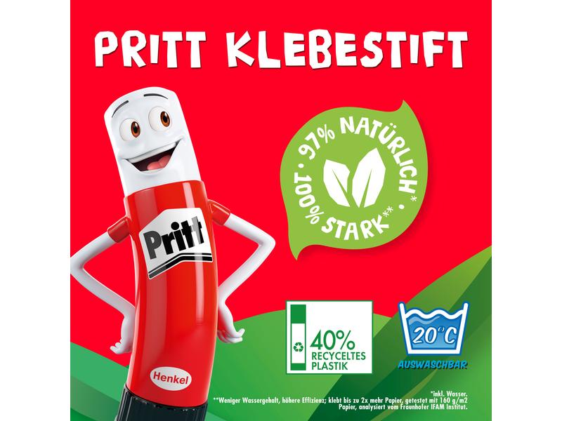 Pritt Klebestift-Set 11 g, 10 Stück Pritt Leimstift , 10er Set