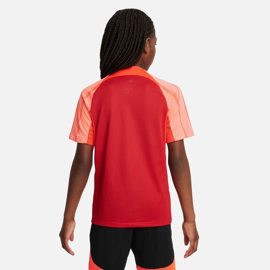 Nike Maillot Dri-FIT Strike III - Rouge/Rouge/Blanc Enfant