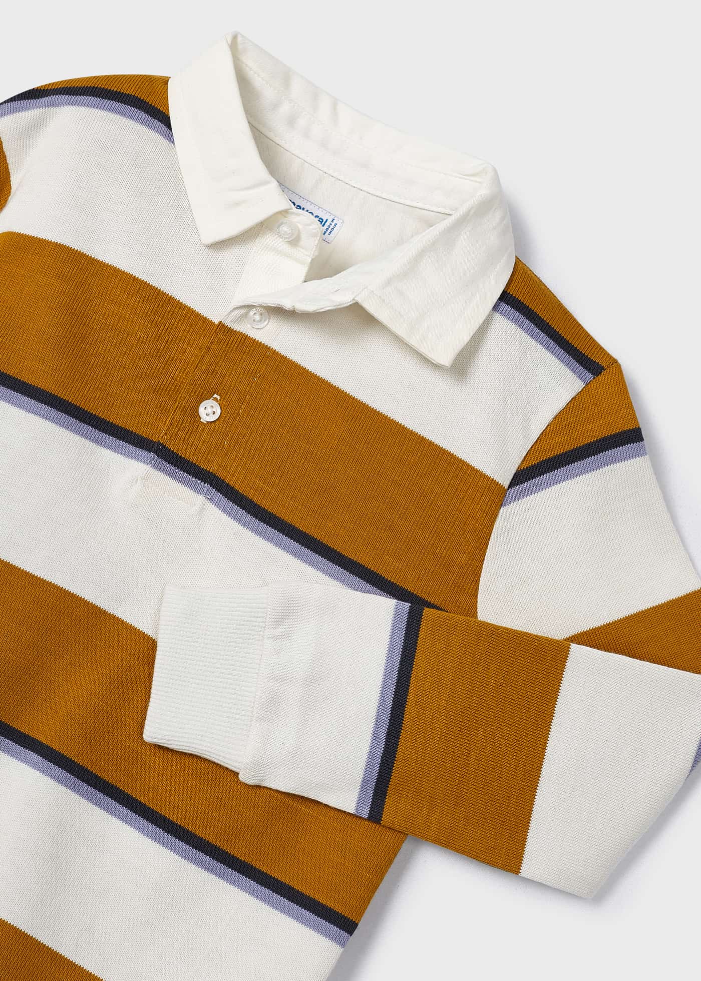 Camisa polo listrada Better Cotton para meninos