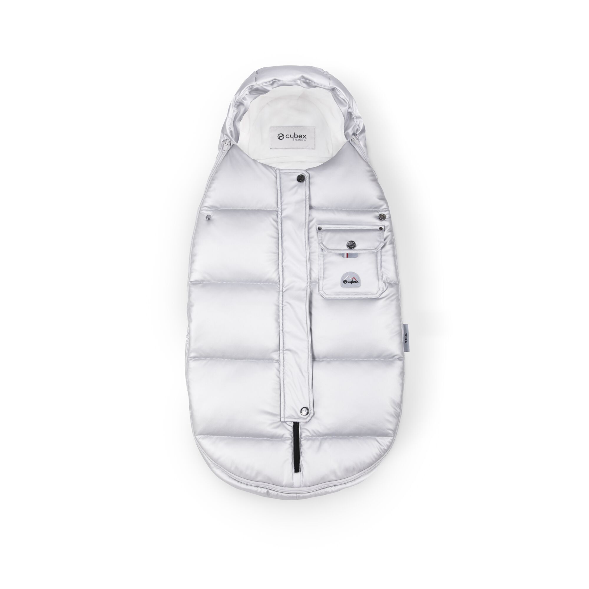 Platinum Winter Fußsack Mini Arctic Silver