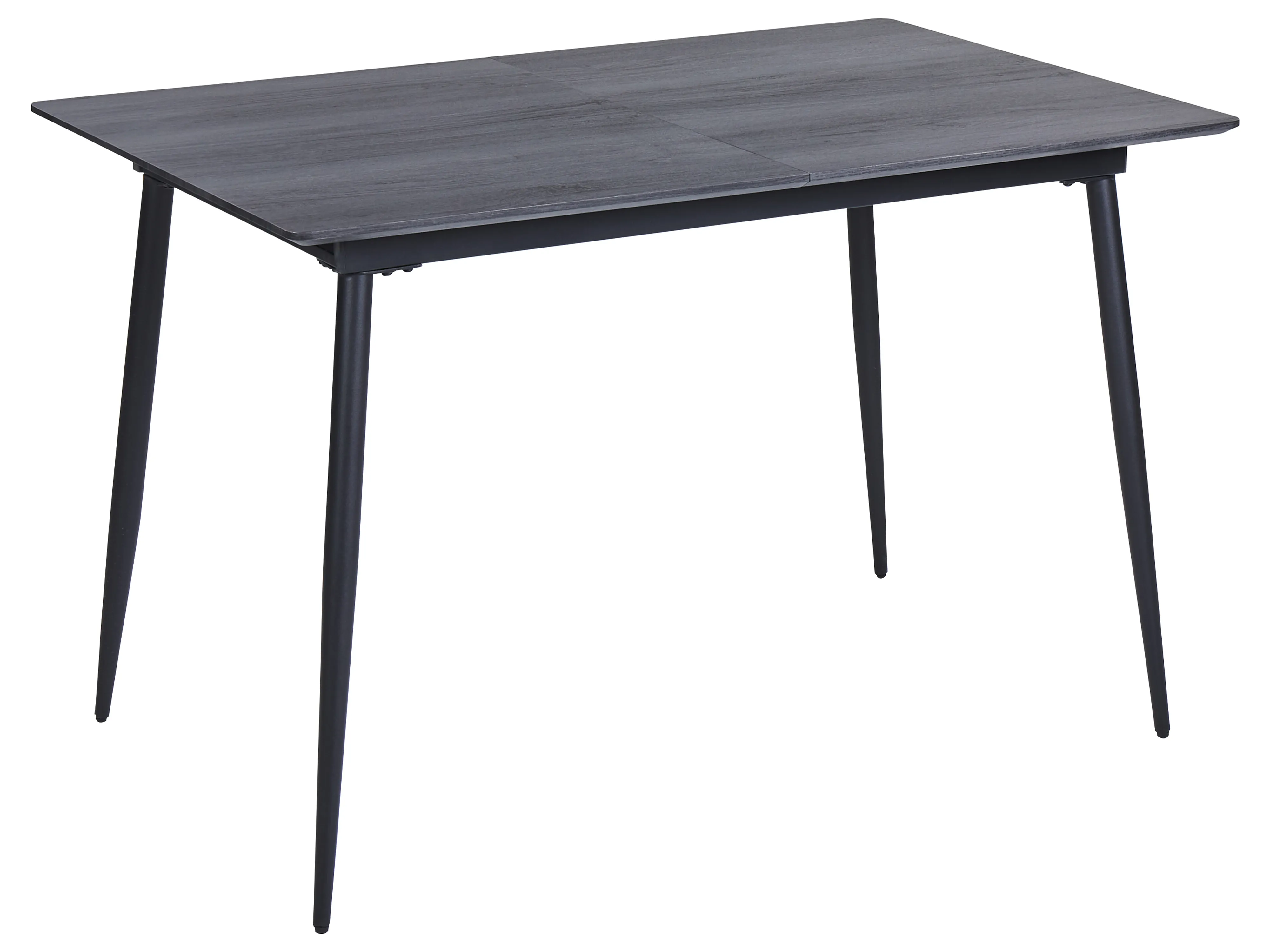 Eettafel uitschuifbaar GELANDA Grijs 80 cm 120/160 cm