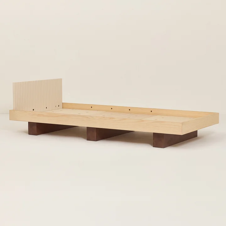 Nobodinoz - Heju Tagesbett & Juniorbett 76 x 166 cm, Esche natur