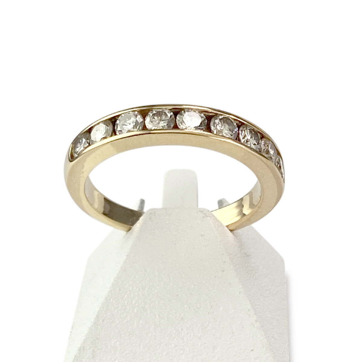 Bague d'occasion or 750 jaune diamants