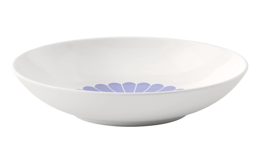 Pastaschale Fleur 6 Stück, Blau<br>Hochwertige Schale