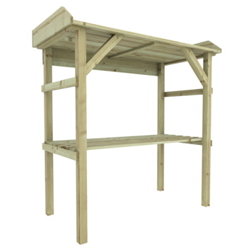 Oppottafel Celeste vuren hout 40 x 80 x 84 cm