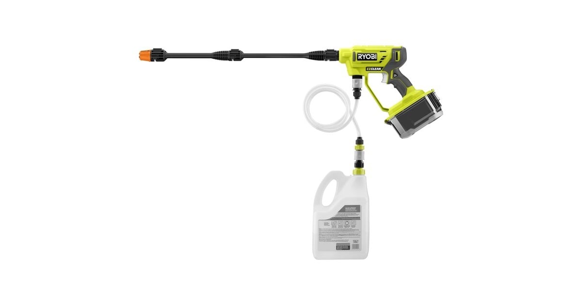 RyobiONE+ 18V Accu Power Washer RY18PW22A-0 drukreiniger  (Groen/zwart, Accu en lader niet inbegrepen)