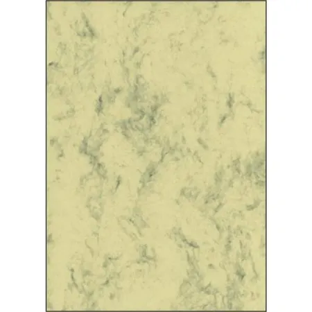 Sigel 4041002 - Papier Marmor, beige, 90g, A4,100 Blatt