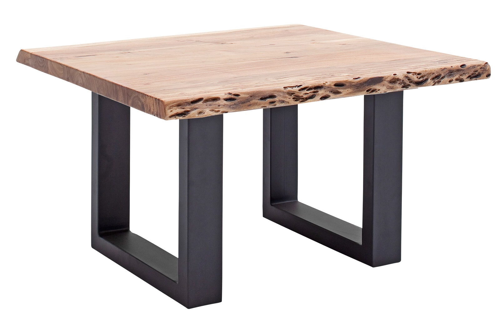 Couchtisch CARTAGENA U75 anthrazit /massiv natur
