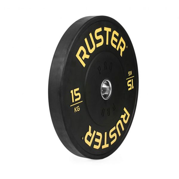 Ruster Disco Olímpico Bumper PRO - 15kg