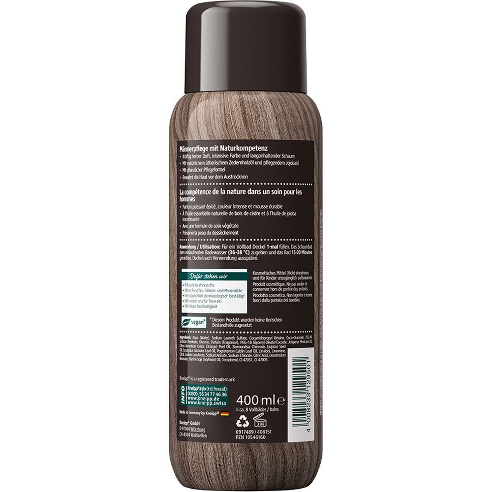 Kneipp® Aroma-Pflegeschaumbad Männersache