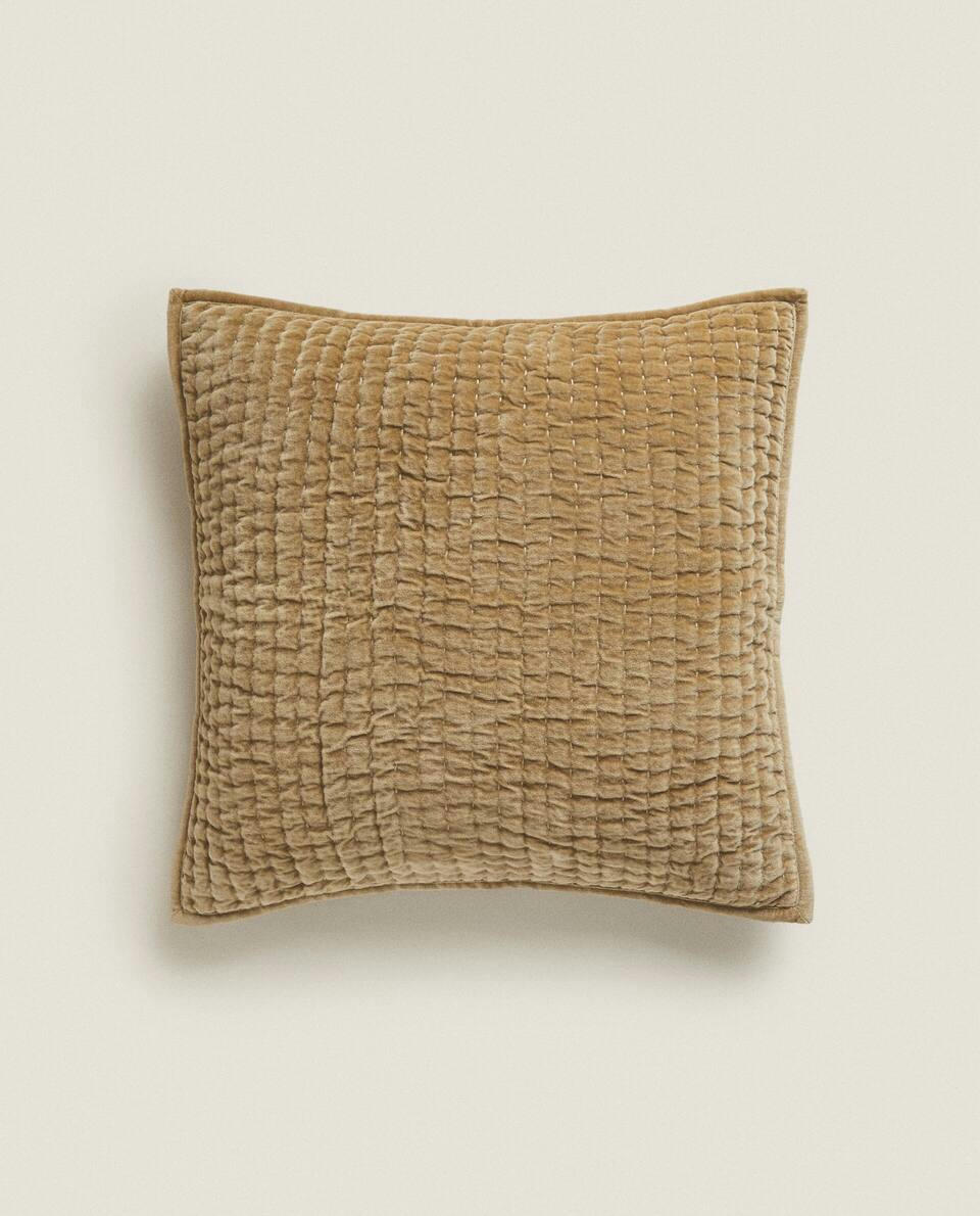CAPA DE ALMOFADA DE VELUDO