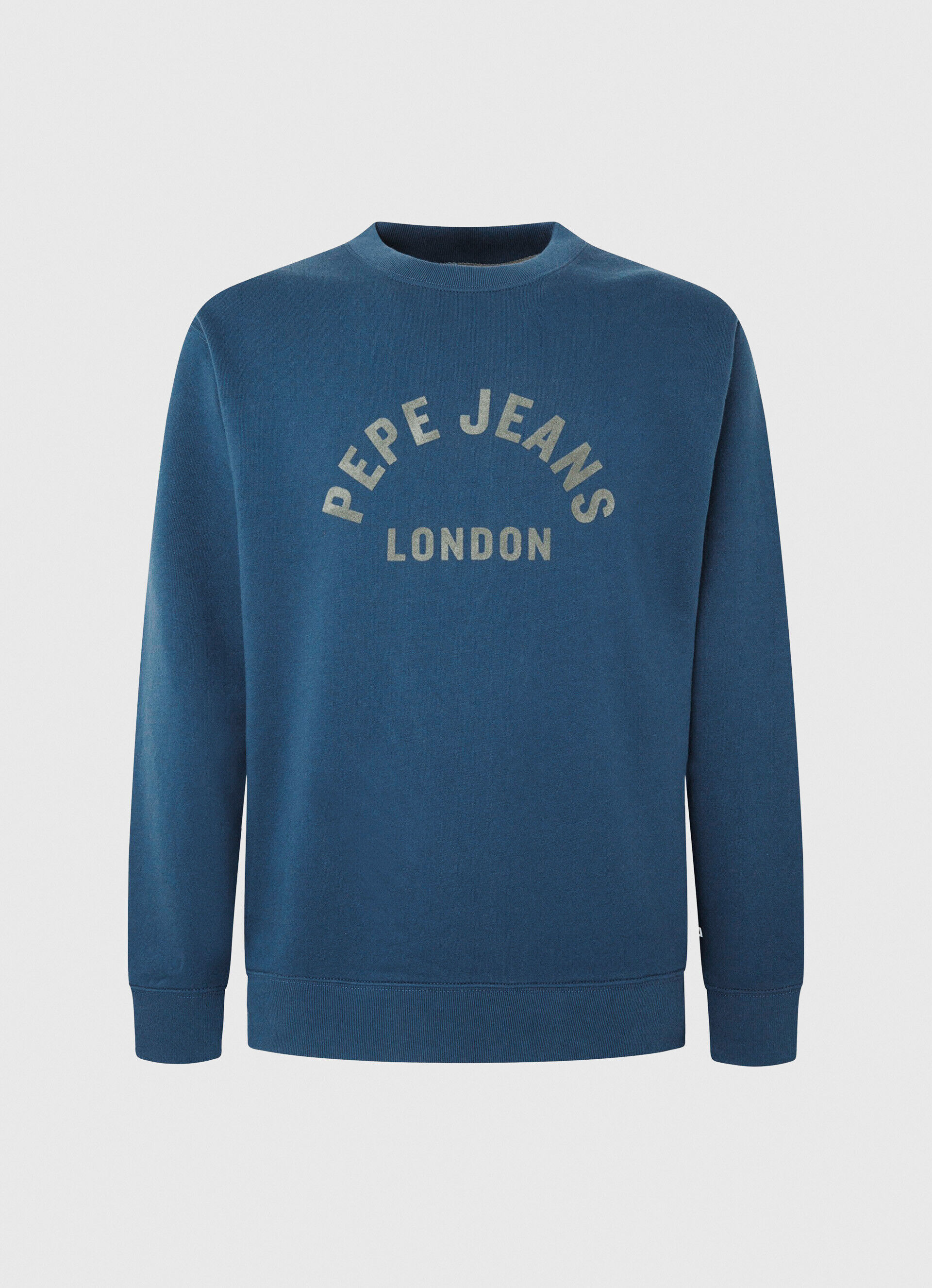 MOLETOM COM LOGOTIPO ESTAMPADO - Jarman Azul
