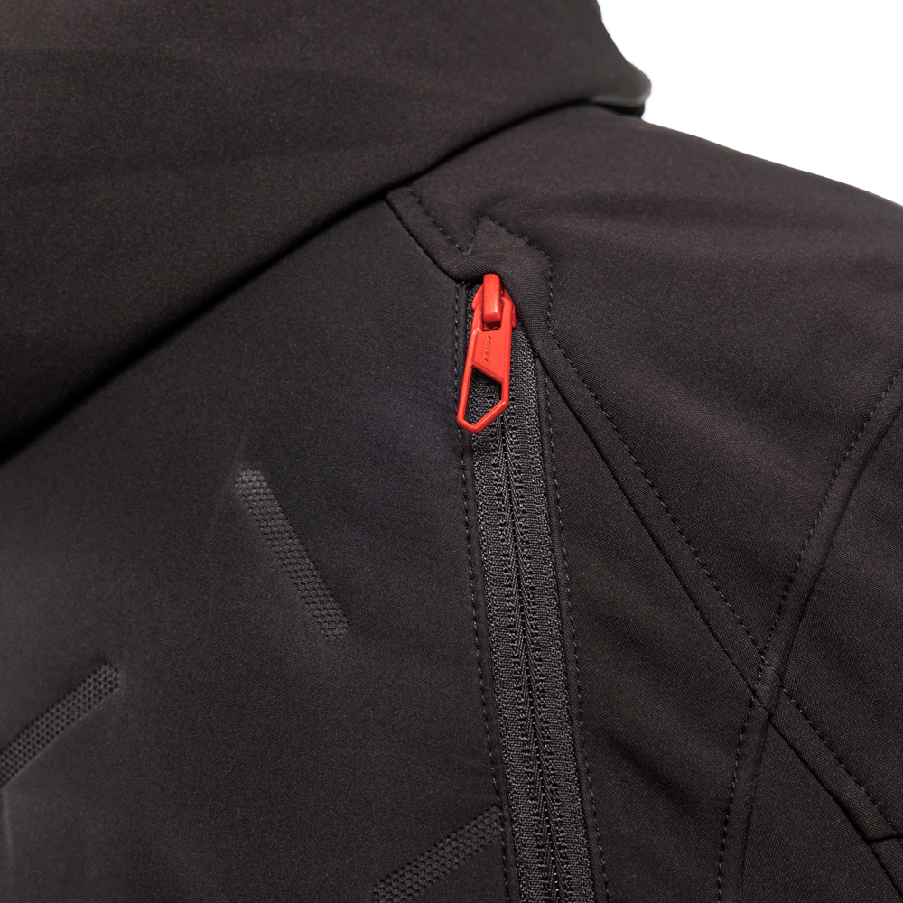 Ixon - Blouson Fary Noir / Anthracite / Rouge