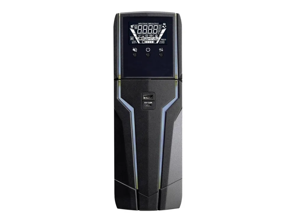 PowerWalker VI 1000 GXB FR - UPS - AC 162 - 290 V - 600 Watt - 1000 VA - 9 At - USB - output-stikforbindelser: 4