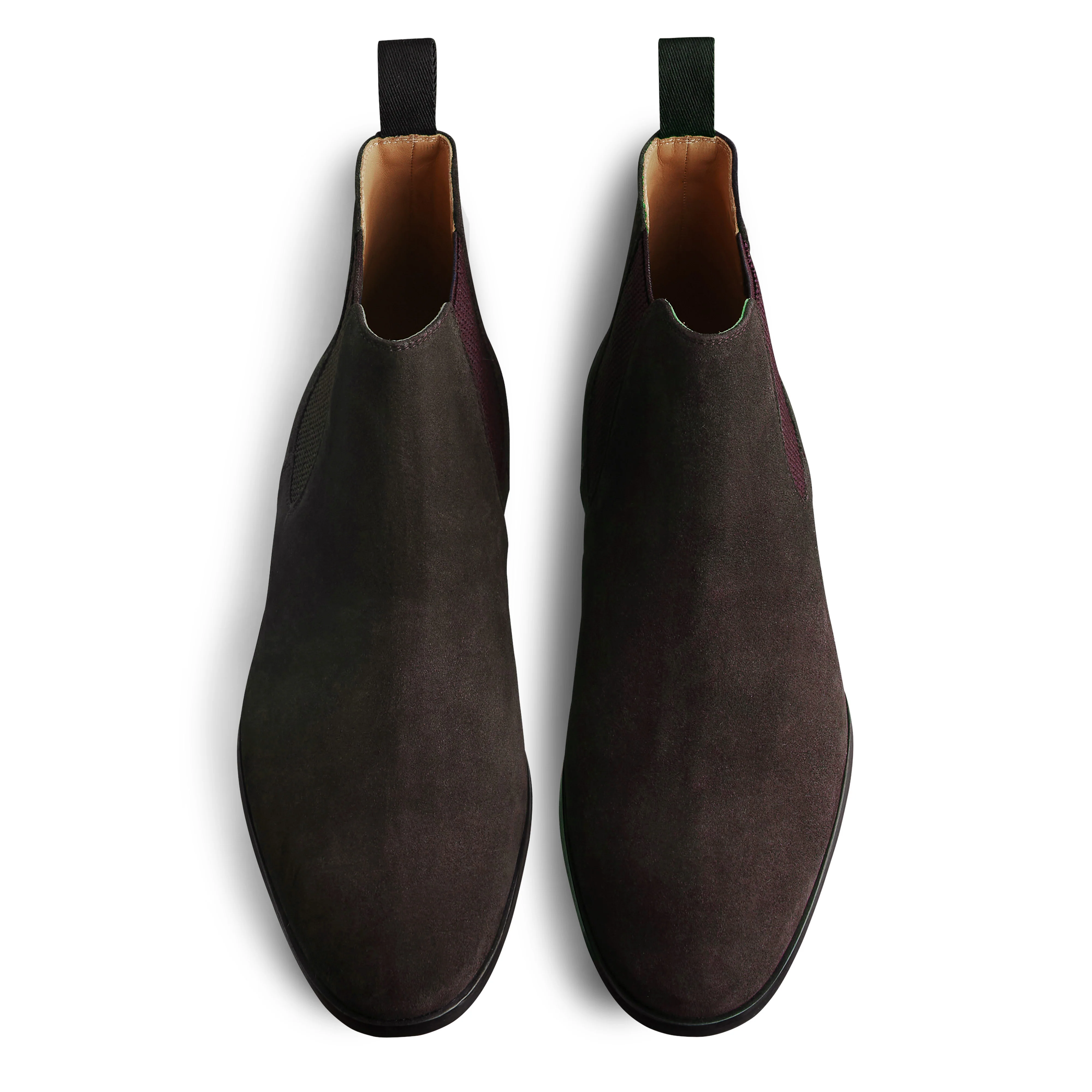 Bottines basses Shoji 1008 veau velours marron