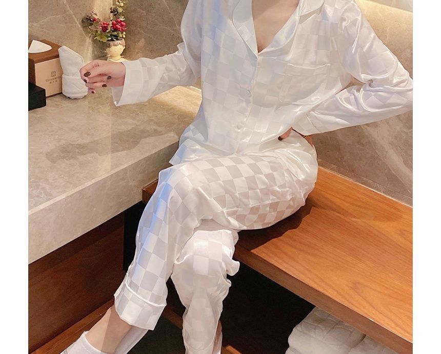 Dazzli - Bijpassende geruite pyjamaset voor koppels