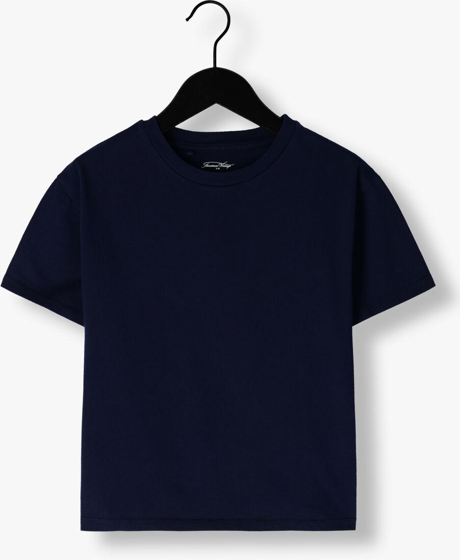 AMERICAN VINTAGE donkerblauwe american vintage t-shirt fizvalley
