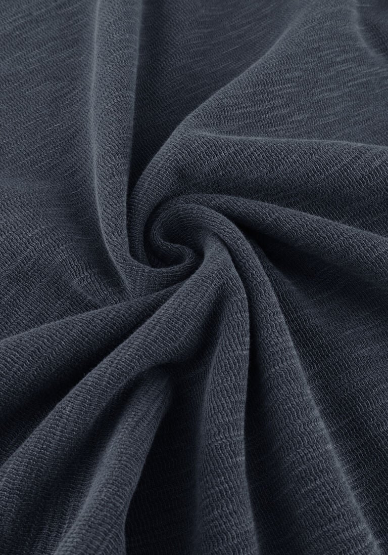 SCOTCH & SODA donkerblauwe scotch & soda sweater garment-dyed structured sweatshirt