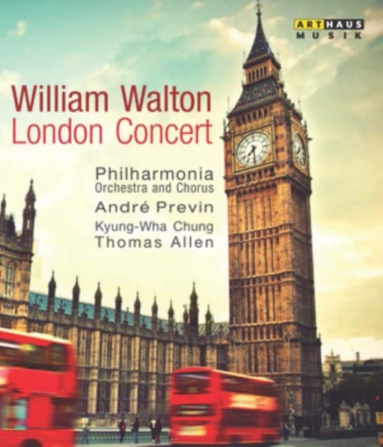 CHUNG / PHILHARMONIA / PREVIN: Walton / London Concert (Blu-ray)