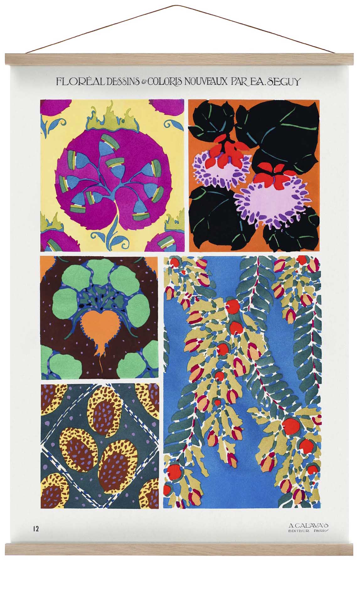Floréal Dessins Coloris Nouveau Nr 12 von E.A. Séguy