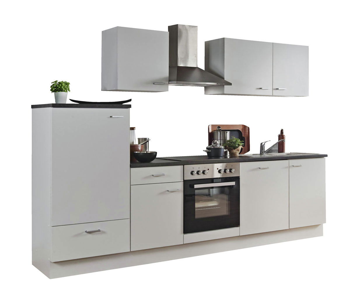 Menke Küchen Küchenblock White Classic 280