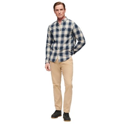 Chemise à manches longues homme Cotton Lumberja SUPERDRY