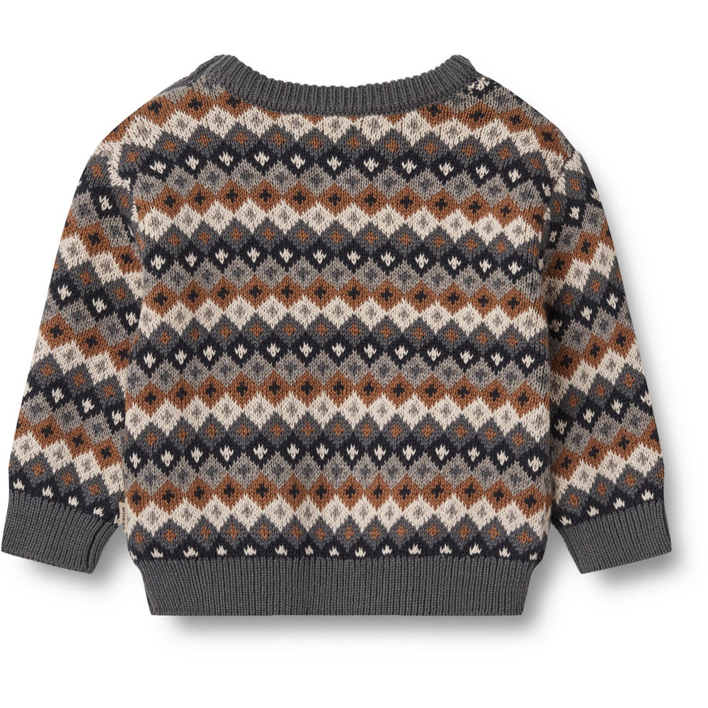 Køb Wheat Multi Jacquard Pullover Elias
