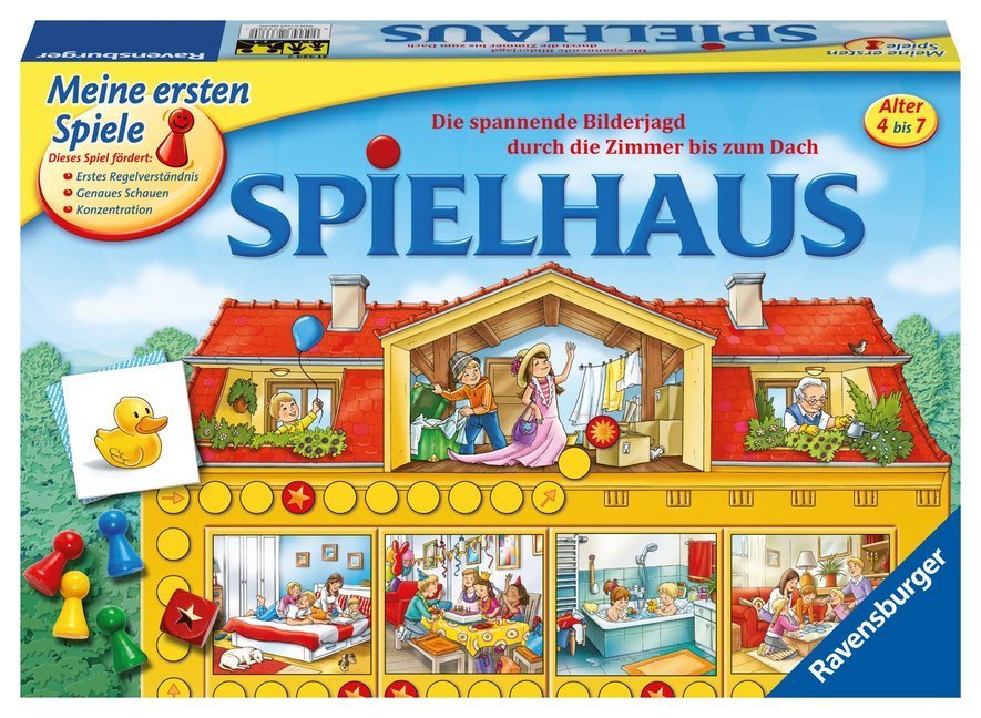 Würfellaufspiel: Spielhaus