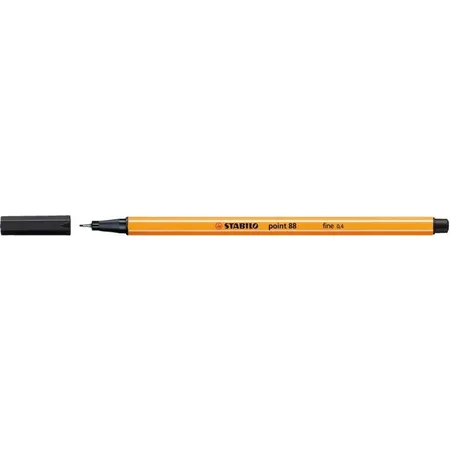 Premium-Filzstift - STABILO Pen 68 ColorParade - 20er Tischset in rot/blau - mit 20 verschiedenen Farben und Hängelasche