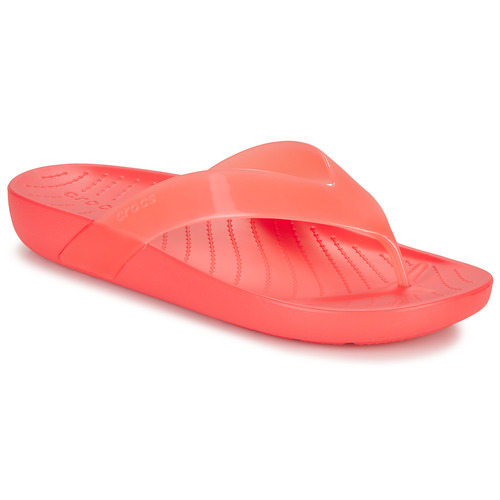 Crocs - CROCS SPLASH GLOSSY FLIP - Rose