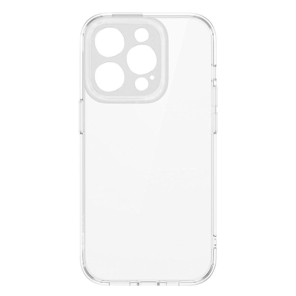 iPhone 14 Pro Hardcase Hülle TPU Bumper 4x Objektiv Kameraschutz   Display Panzerglas - Transparent