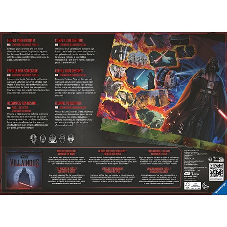 Star Wars Darth Vader puslespil - 1000 brikker