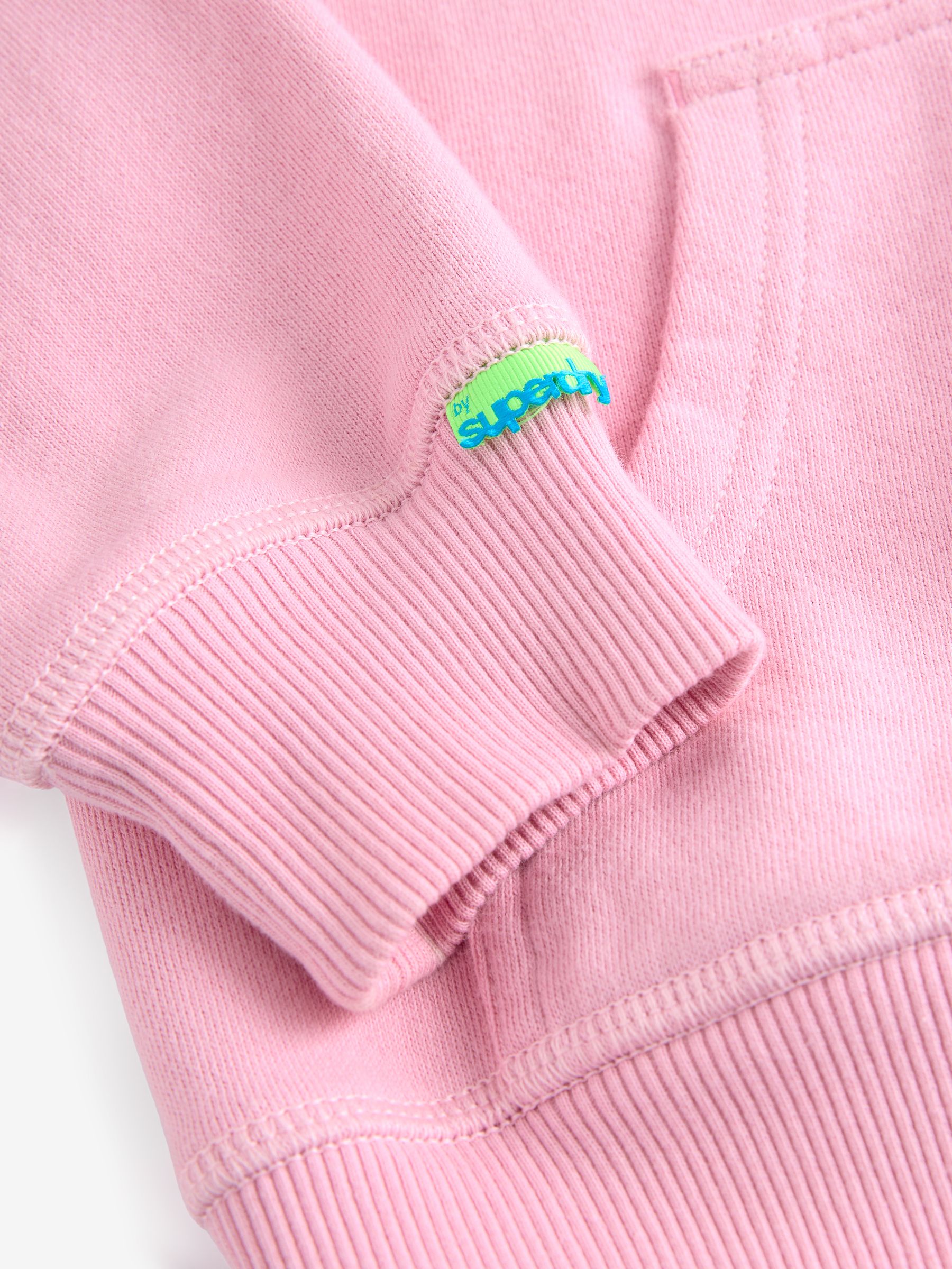 Roze - Superdry Essentials-hoodie