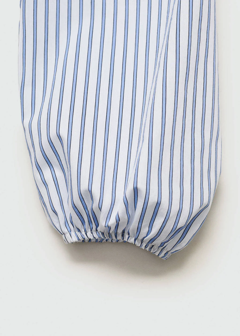 Mango Kids gestreeptetop wit/blauw