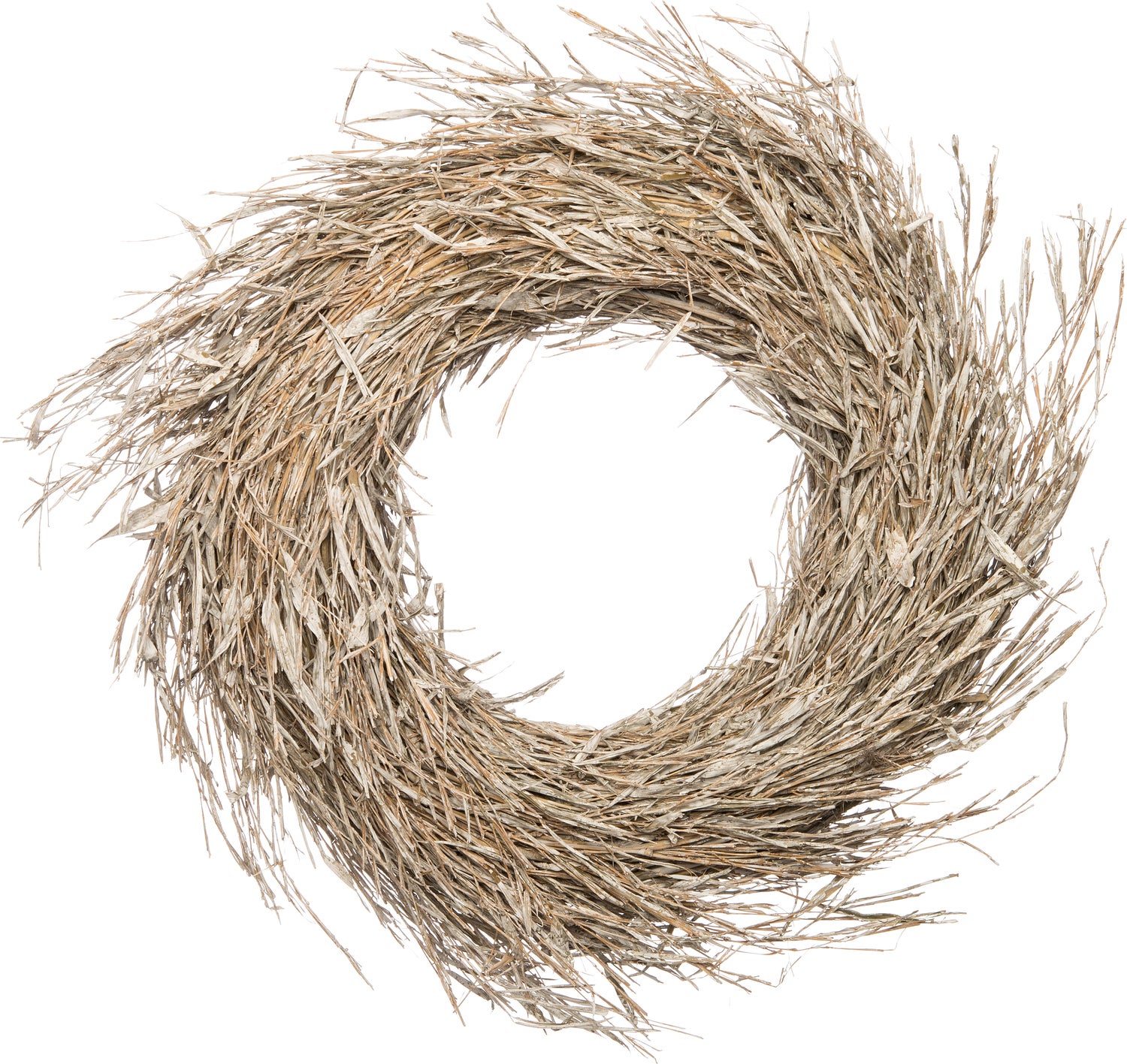 Intratuin wanddecoratie krans bamboe naturel D 40 H 10 cm