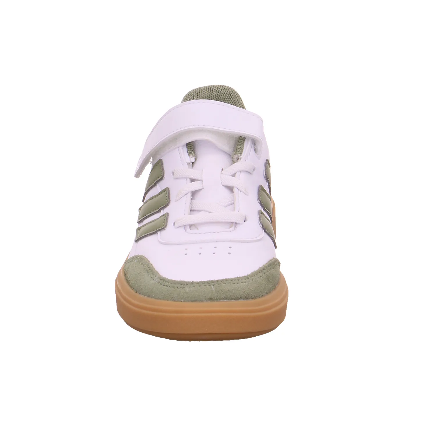 ADIDAS Kinder Sportschuh Weiss Lederimitat
