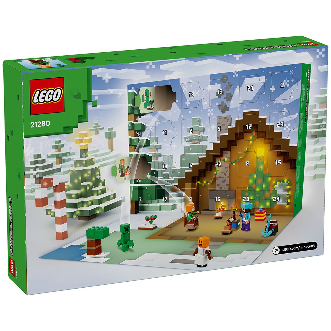 21280 Minecraft Lego Julekalender 2025
