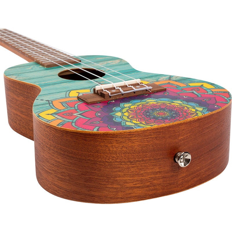 Flight Art Series AUC-33 Mansion concert ukelele met gigbag