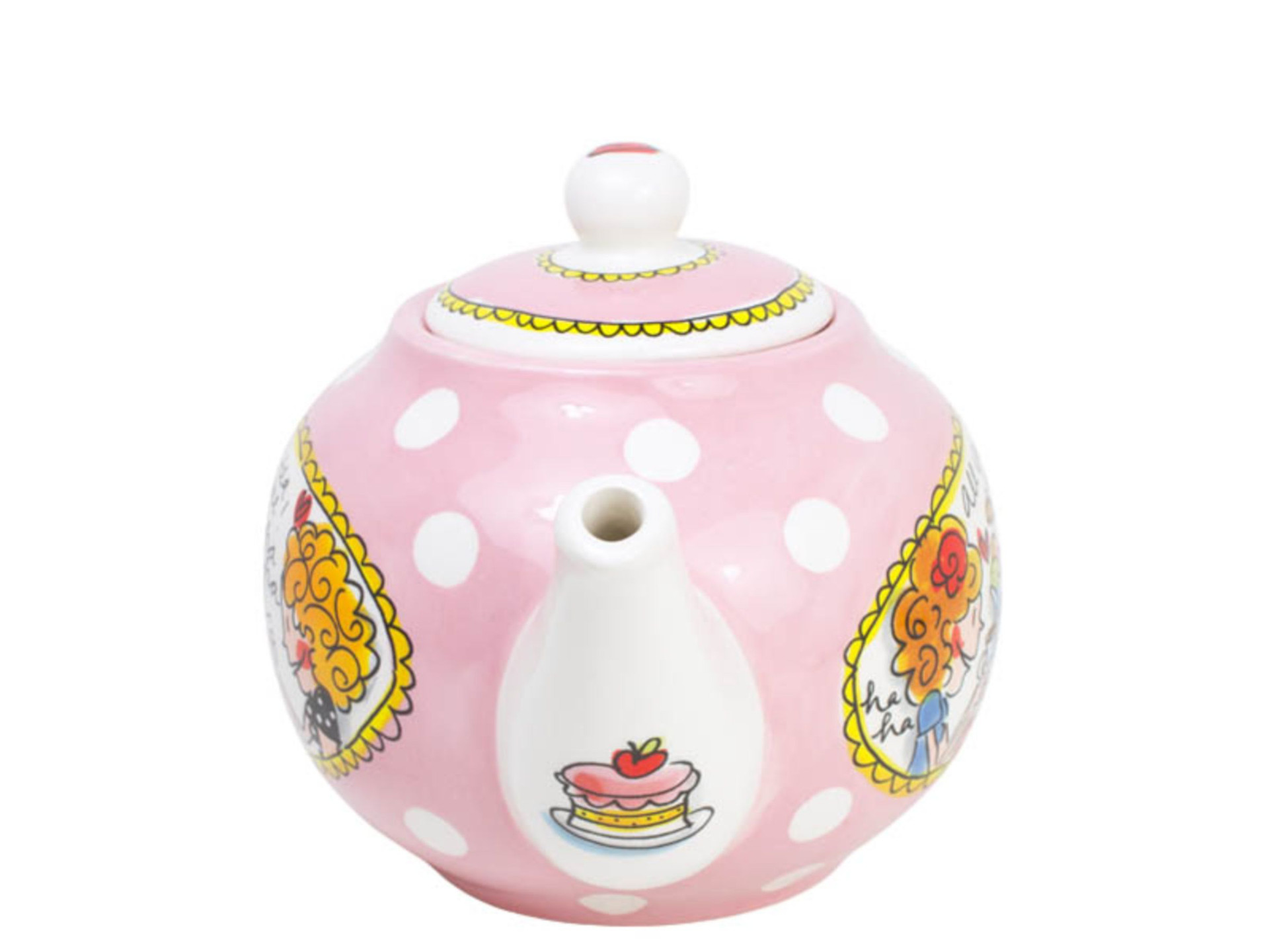 Theepot Rond 1.5L Stip